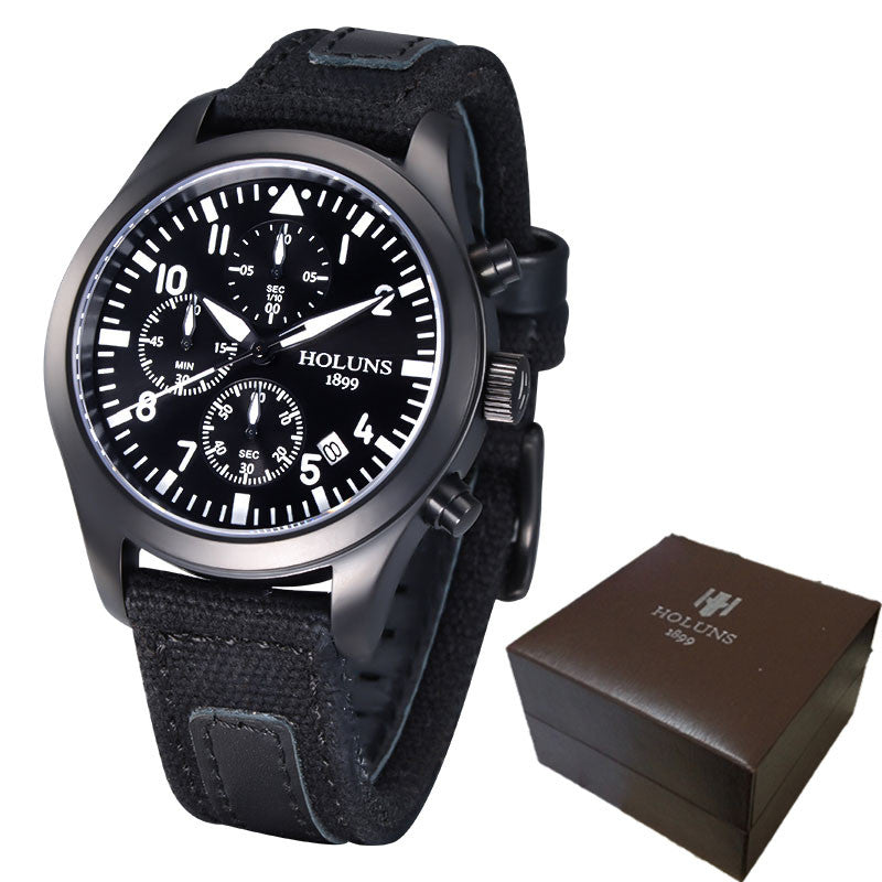 Holuns Military Style Aviator Watches - FanFreakz