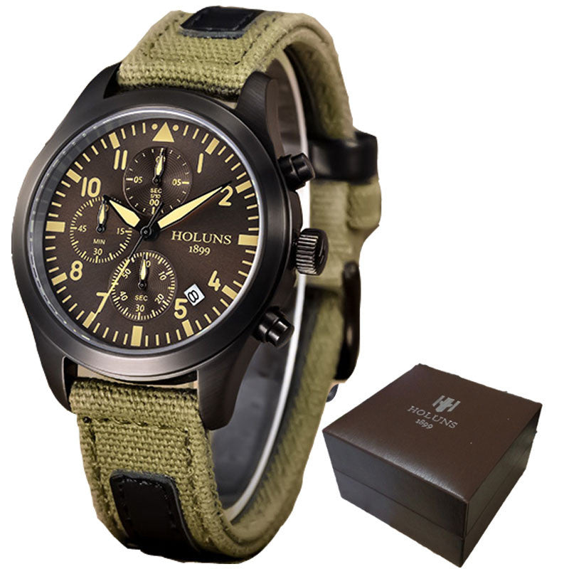 Holuns Military Style Aviator Watches - FanFreakz