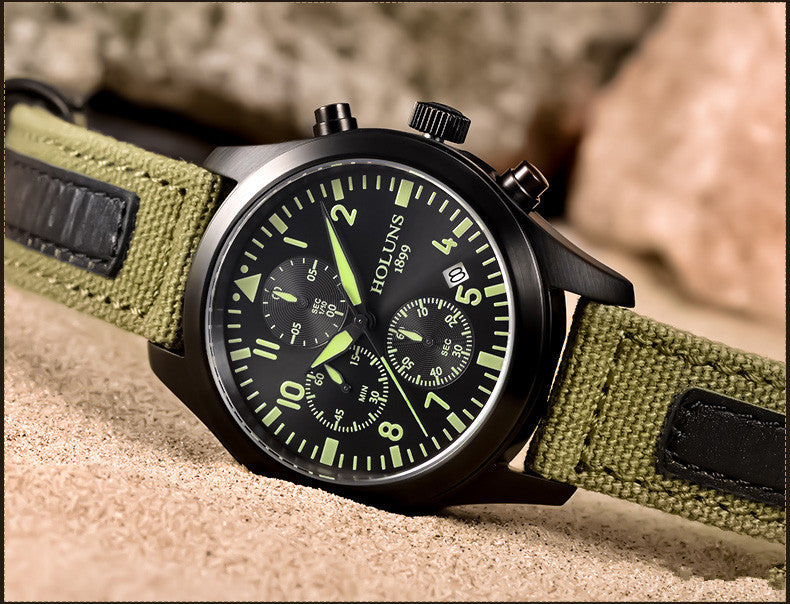 Holuns Military Style Aviator Watches - FanFreakz