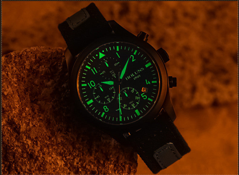 Holuns Military Style Aviator Watches - FanFreakz