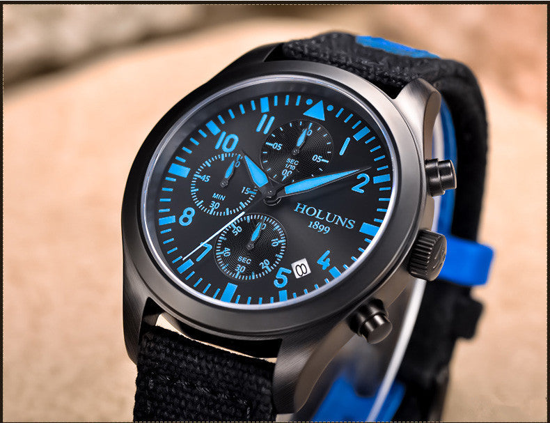 Holuns Military Style Aviator Watches - FanFreakz