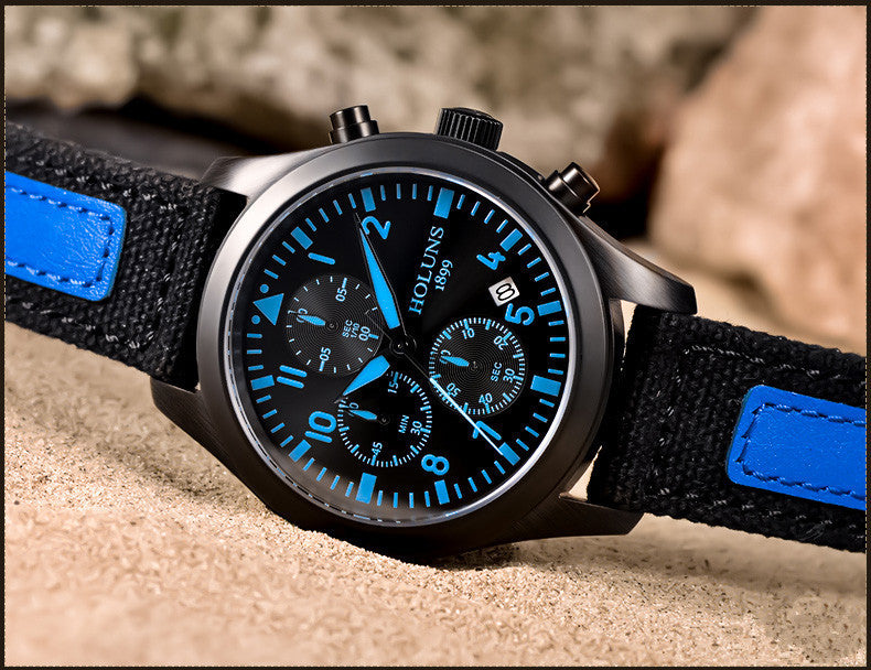 Holuns Military Style Aviator Watches - FanFreakz