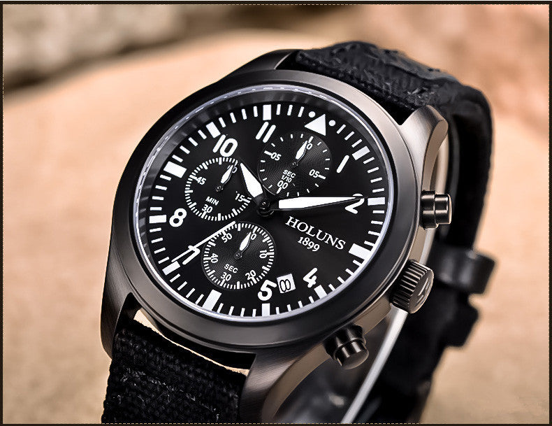 Holuns Military Style Aviator Watches - FanFreakz