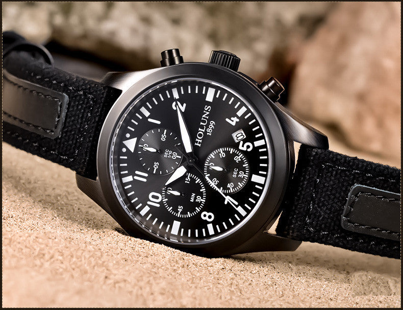 Holuns Military Style Aviator Watches - FanFreakz