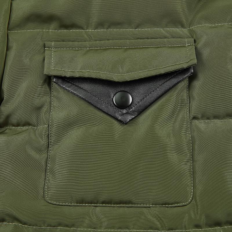 Double Pocket Men Army Green Fashion Jacket For Autumn and Winter - FanFreakz