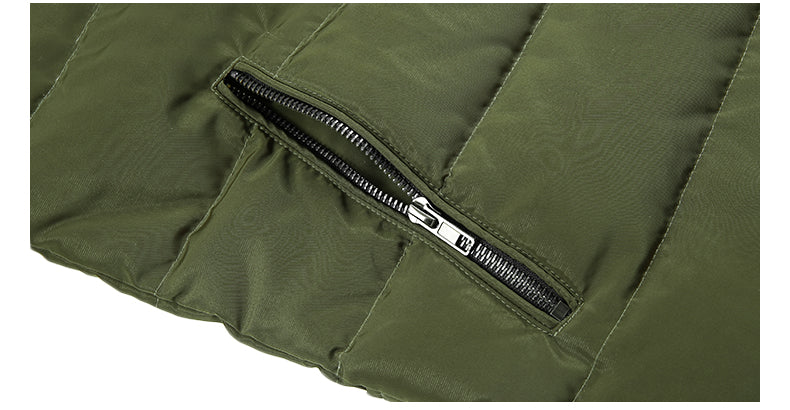 Double Pocket Men Army Green Fashion Jacket For Autumn and Winter - FanFreakz