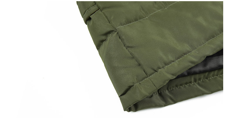 Double Pocket Men Army Green Fashion Jacket For Autumn and Winter - FanFreakz