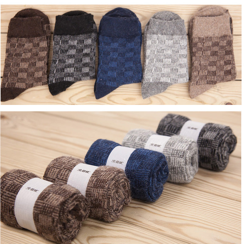 Wool Cashmere Breathable Men Socks 5 Pairs/Lot - FanFreakz