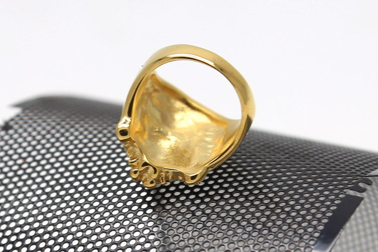 Hiphop Style Rock Jesus Face Men Ring - FanFreakz