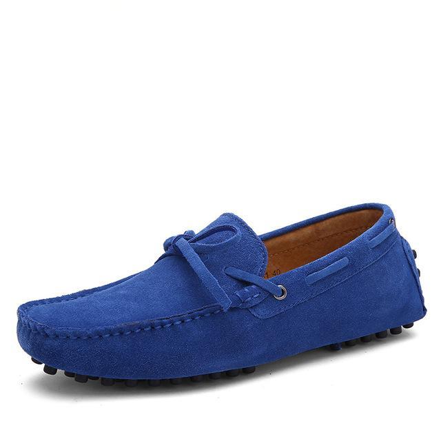 Men Nubuck Loafers Shoes Moccasins - FanFreakz