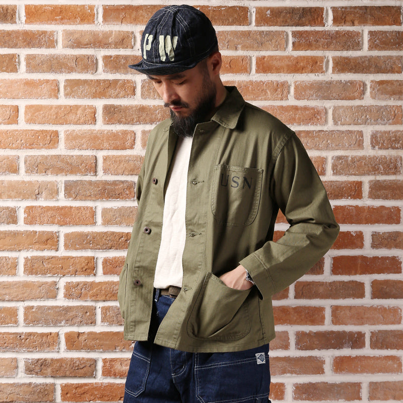 Vintage Military Navy Style Men Outerwear Jacket - FanFreakz