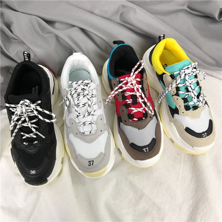 Comfort Breathable Mesh Lace Up Casual Style Men Sneaker Shoes