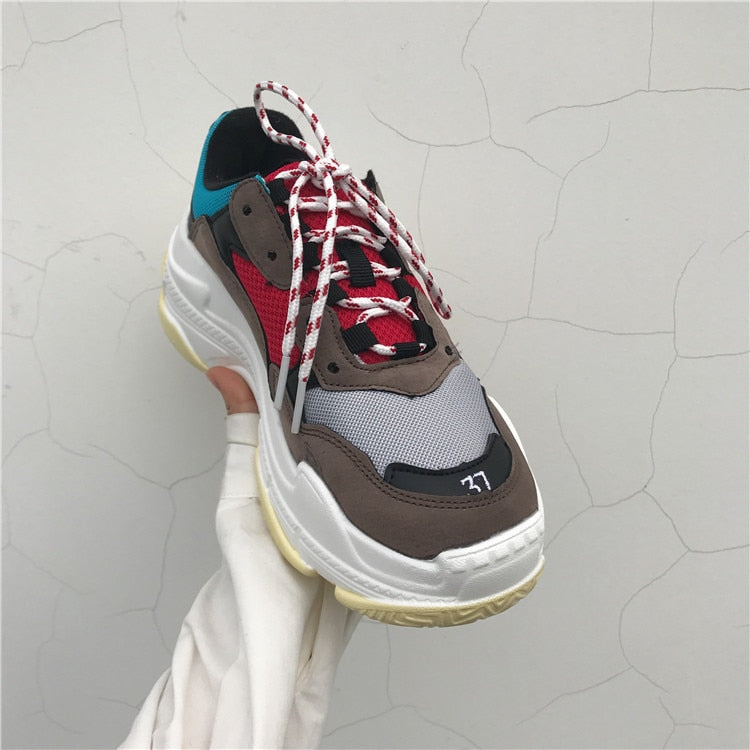 Comfort Breathable Mesh Lace Up Casual Style Men Sneaker Shoes