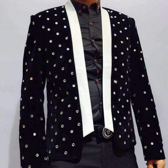 Stage Performance Shining Blazer