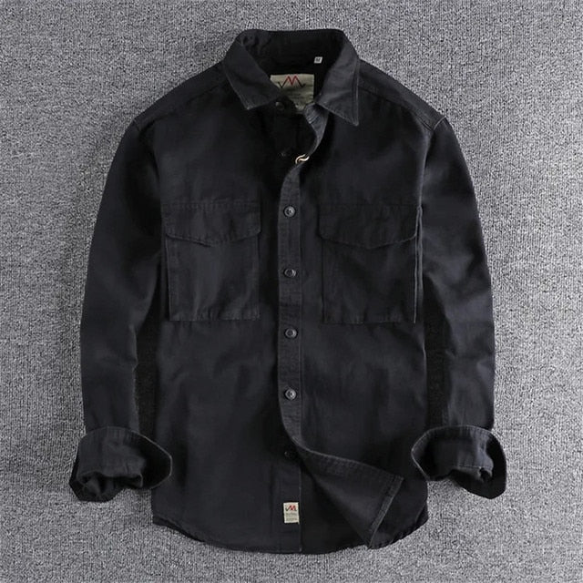 Retro Cargo Pocket Shirt