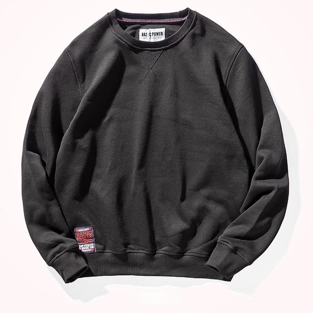 Crew Neck Fleece Warm Sweatshirts