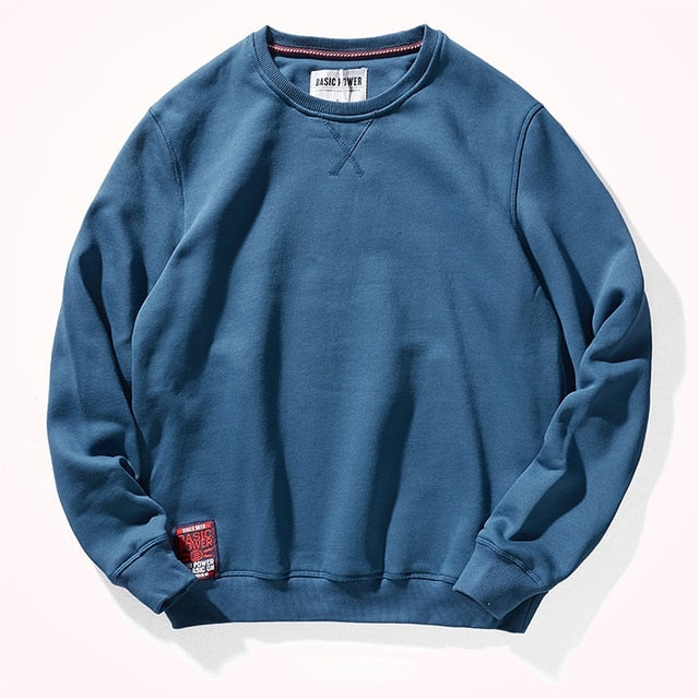 Crew Neck Fleece Warm Sweatshirts