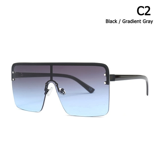 Cool Square Shield Style Men Sunglasses