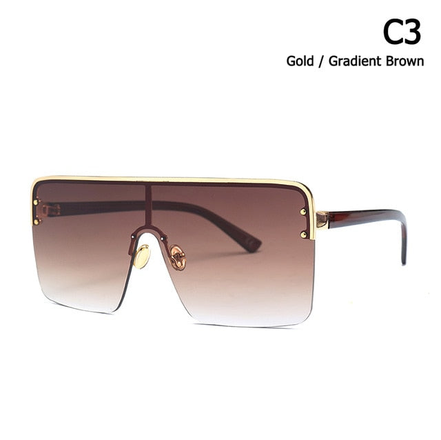 Cool Square Shield Style Men Sunglasses