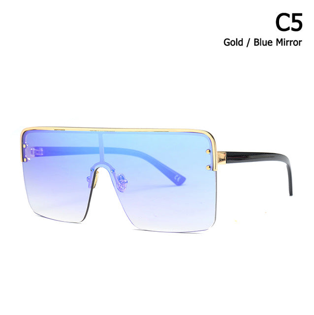 Cool Square Shield Style Men Sunglasses