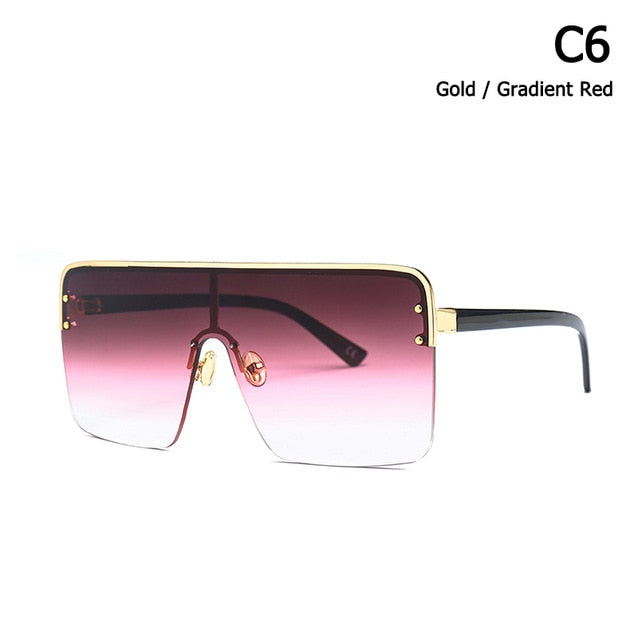 Cool Square Shield Style Men Sunglasses