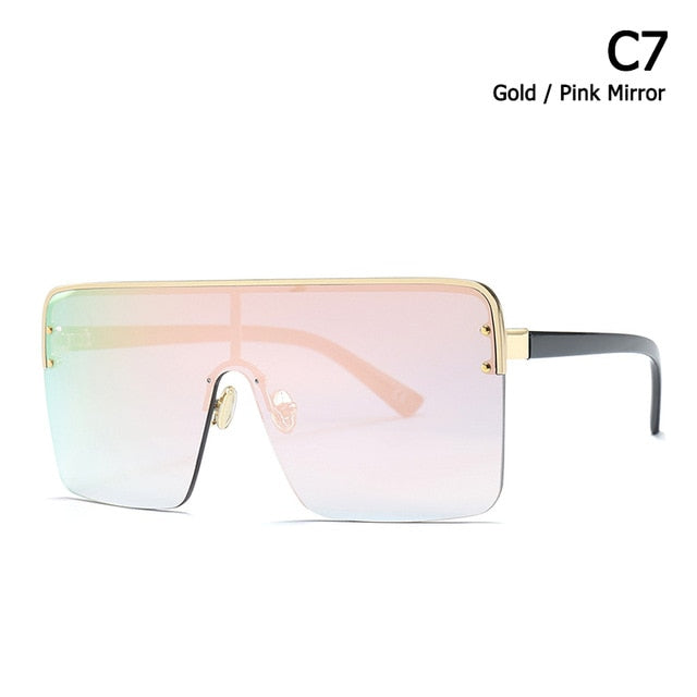 Cool Square Shield Style Men Sunglasses