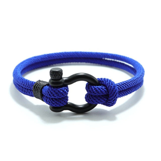 Milan Rope Horseshoe Buckle Bracelet