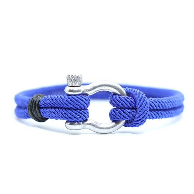Milan Rope Horseshoe Buckle Bracelet