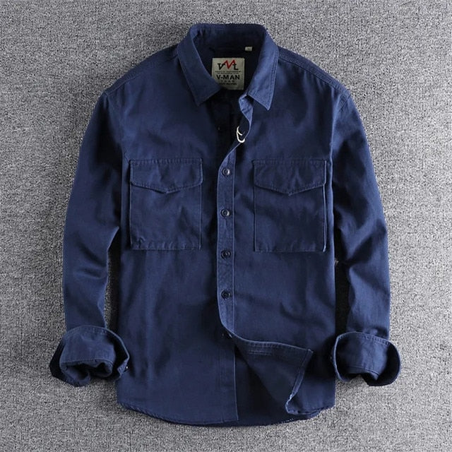 Retro Cargo Pocket Shirt