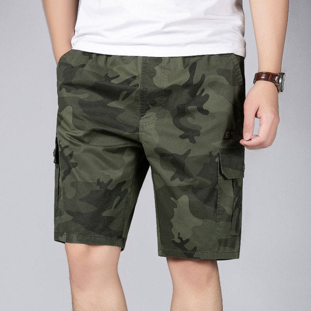 Multi-Pocket Military Cargo Short