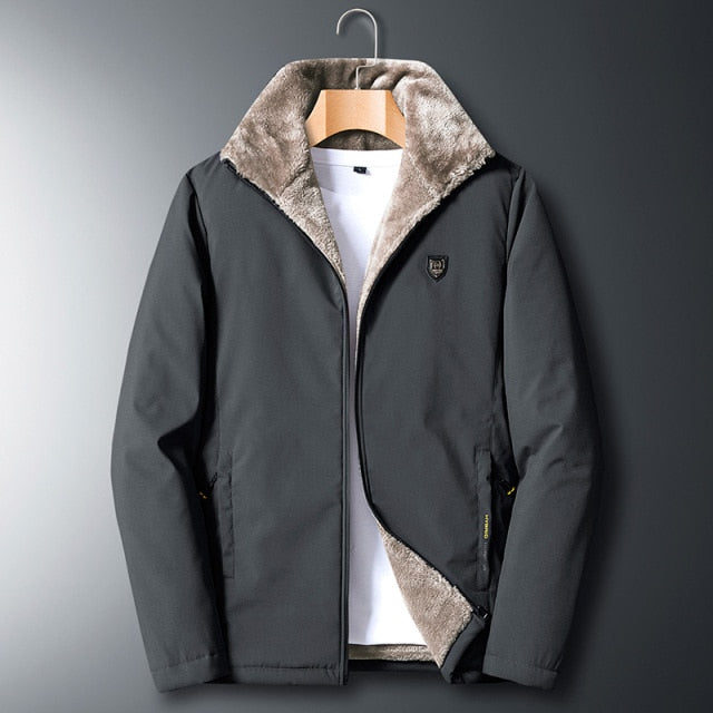 Parka Fleece Thick Winter Jacket