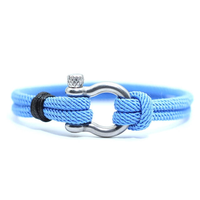 Milan Rope Horseshoe Buckle Bracelet