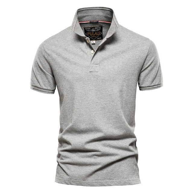 Solid Color Classic Polo Shirt