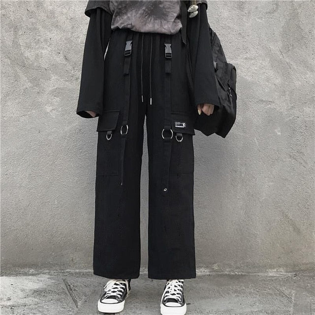 Hip-Hop Chain Style Cargo Pants