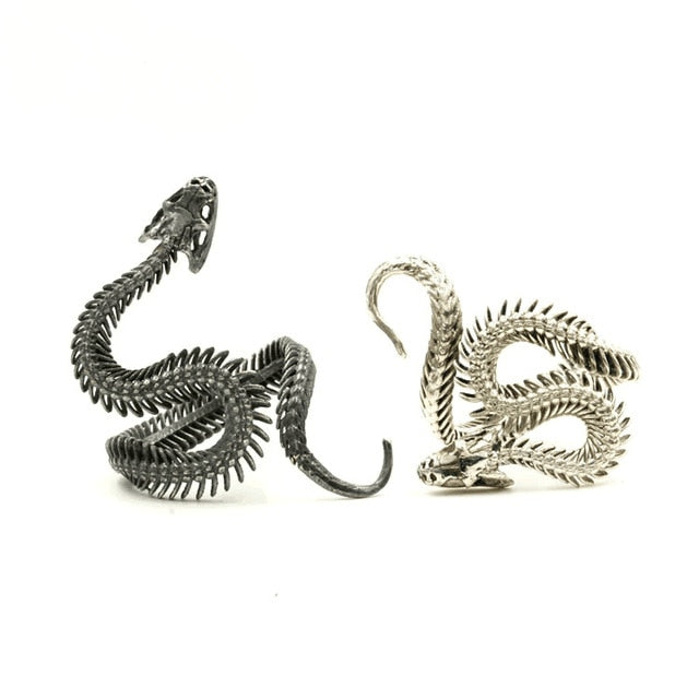 Detachable Snake Style Metal Rings