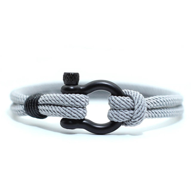 Milan Rope Horseshoe Buckle Bracelet