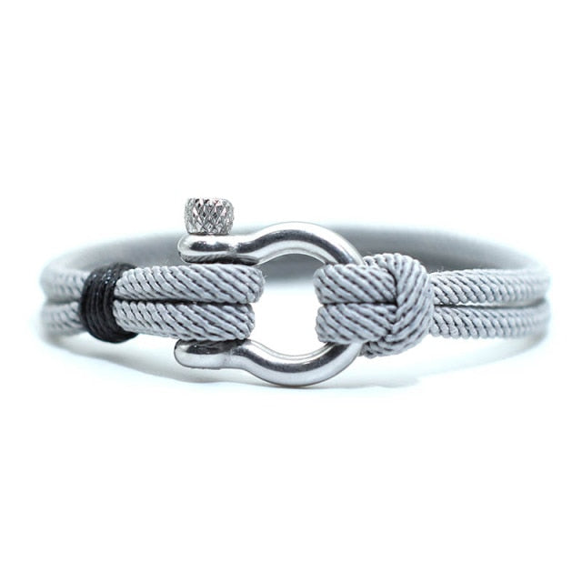 Milan Rope Horseshoe Buckle Bracelet