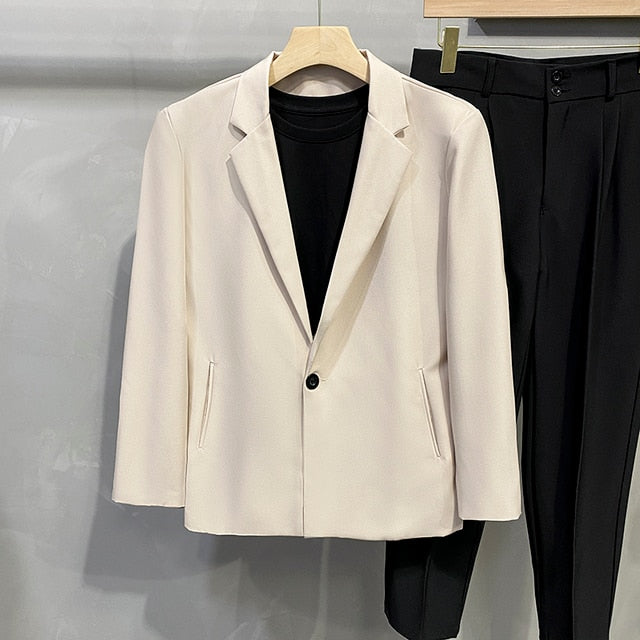 Spring Korean Button Style Blazer