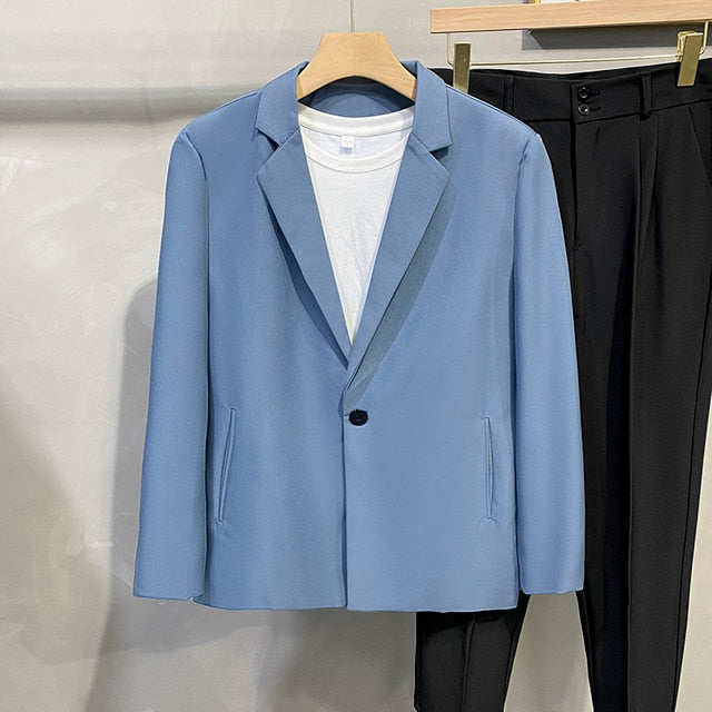 Spring Korean Button Style Blazer