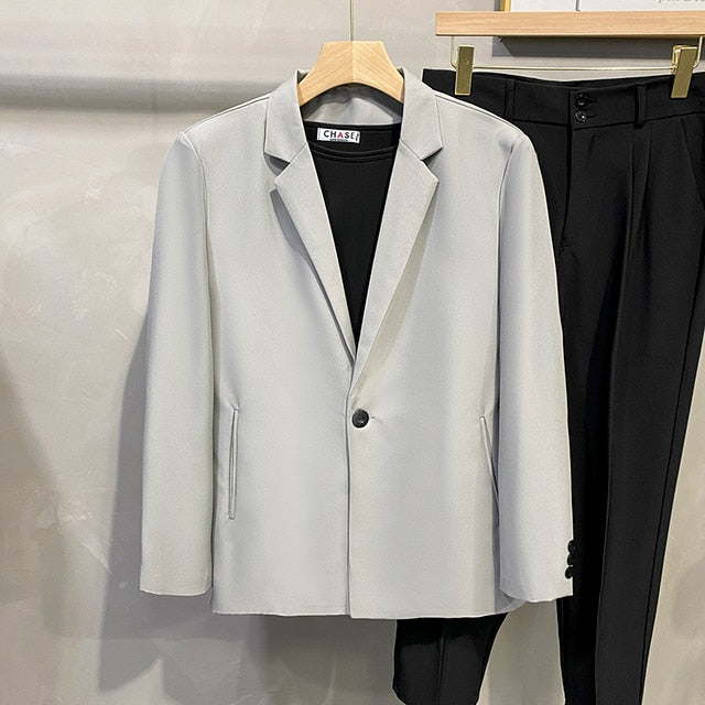 Spring Korean Button Style Blazer