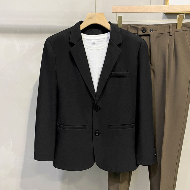 Spring Korean Button Style Blazer