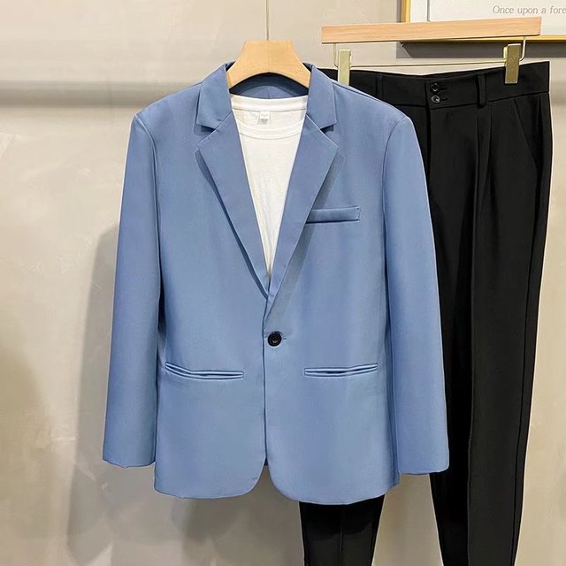 Spring Korean Button Style Blazer