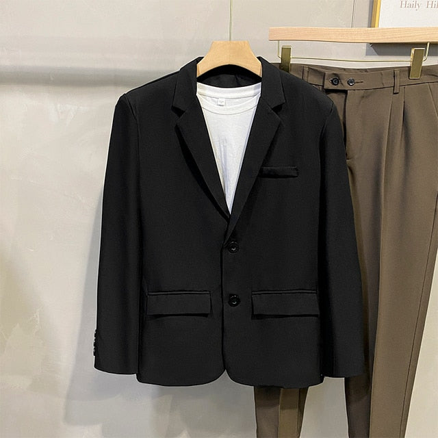 Spring Korean Button Style Blazer