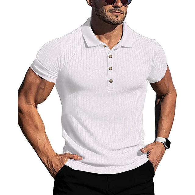 Ordinary Solid Slim Fit Polo Shirt