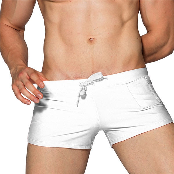 Adjustable Solid Summer Men Short