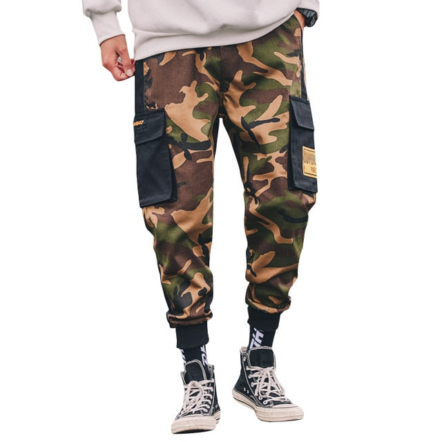 Army Camouflage Jogger Cargo Style Men Pants - FanFreakz